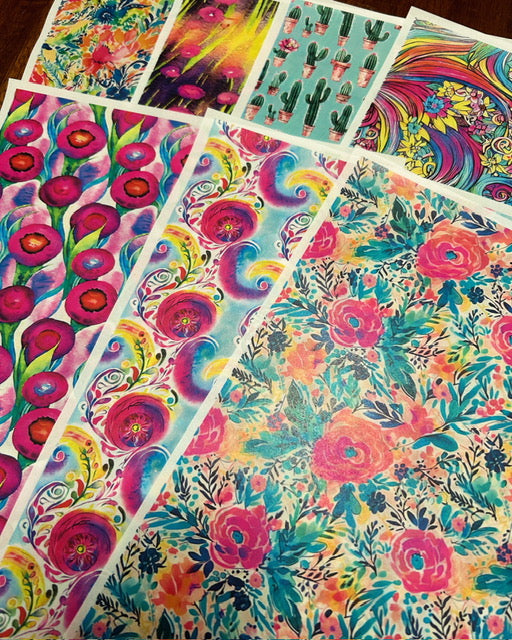 Transfer Paper Showdown: 5 Brands of Polymer Clay + an AMAZING new trick!