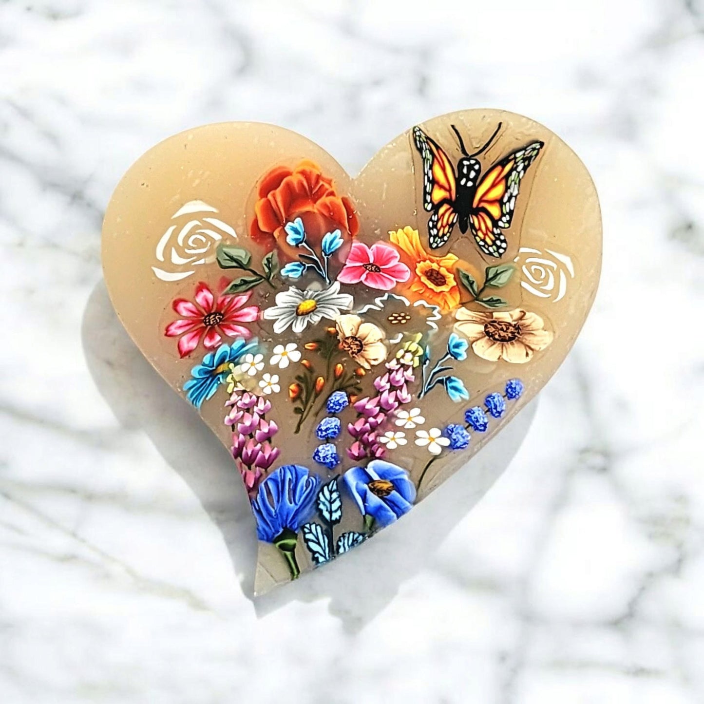 2pc Curved Heart Outline Cutter Set Polymer Clay Cutter 6 Sizes You Choose