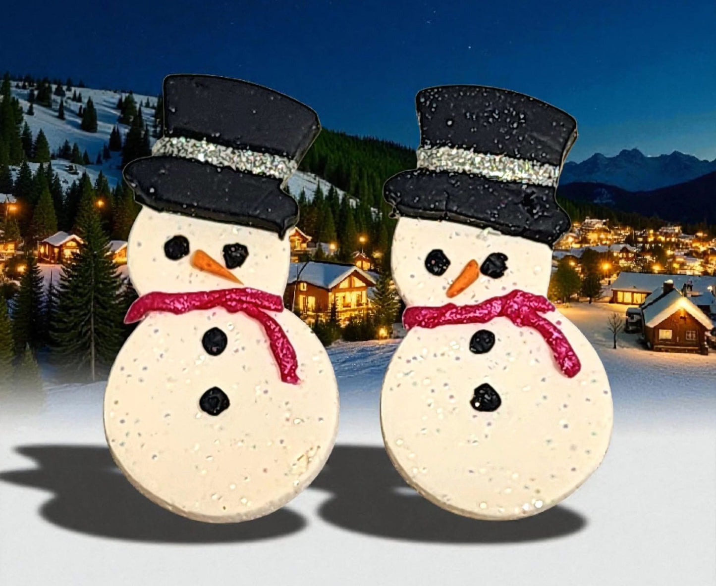 Snowman Ornament Polymer Clay Cutter
