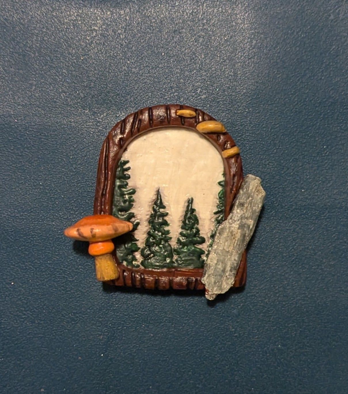 Pine Tree Forest Tree Line Texture Roller For Polymer Clay