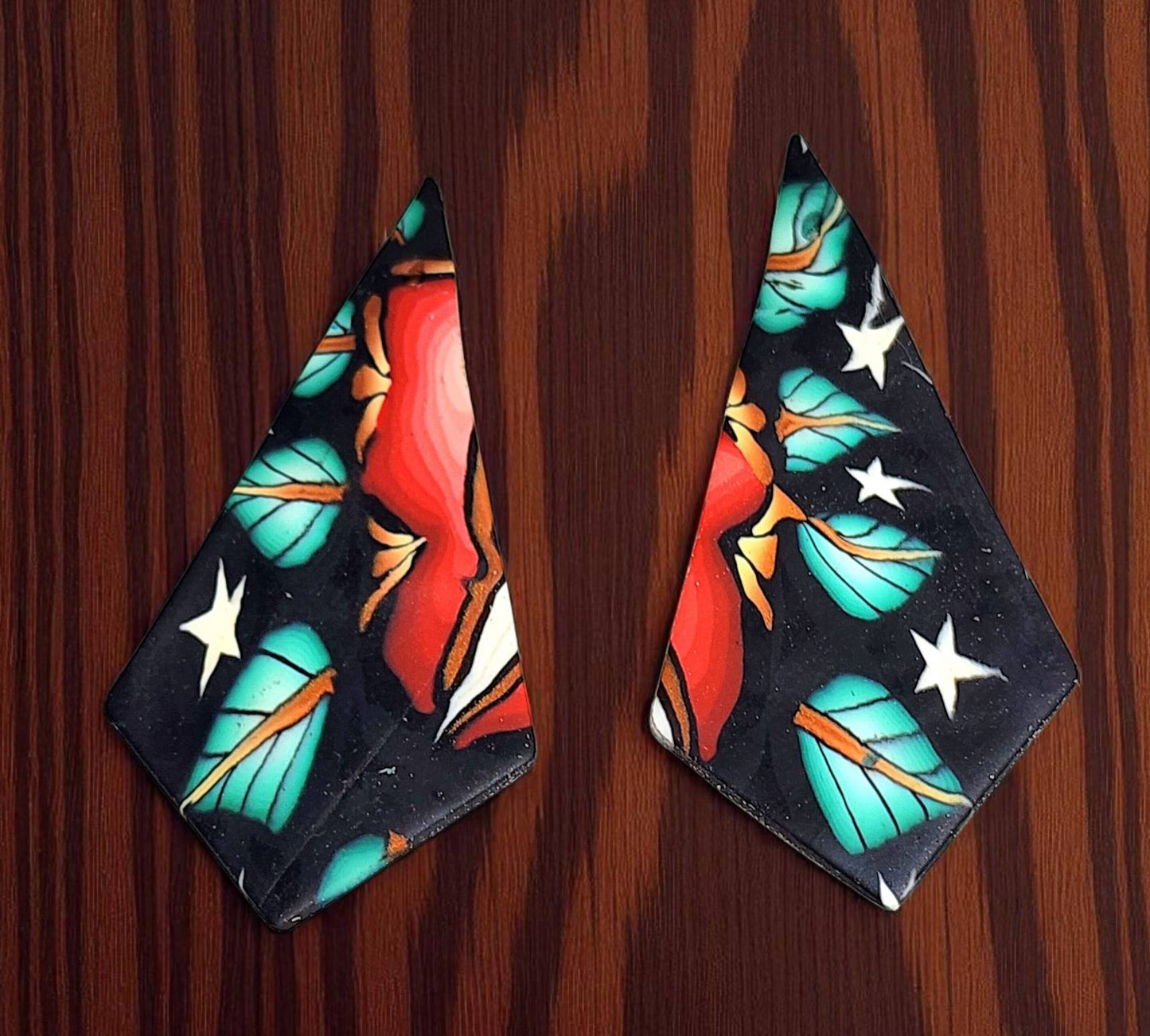 Kite Shape Outline Polymer Clay Cutter 4 Sizes You Choose