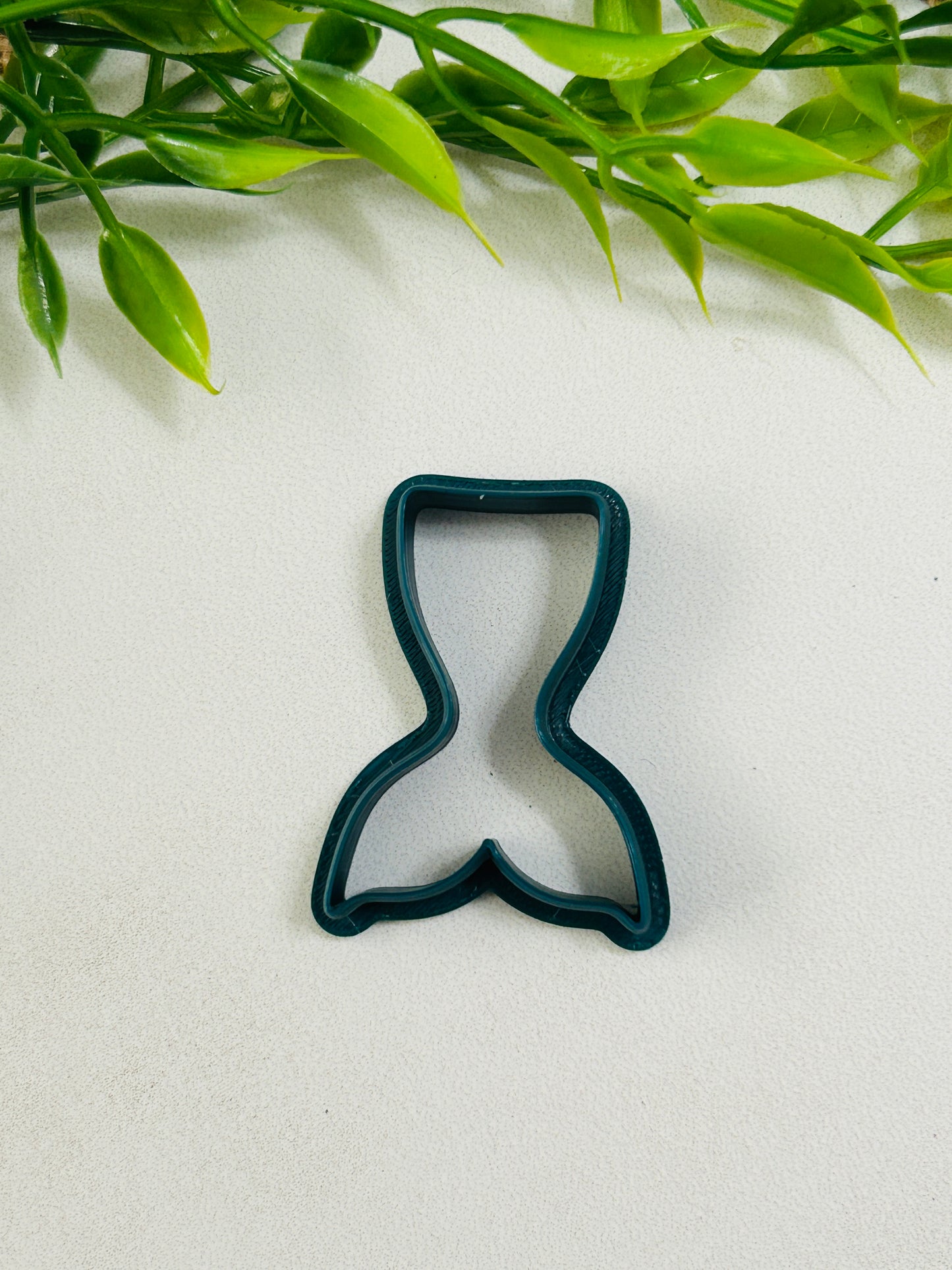 Mermaid Tail Outline Polymer Clay Cutter 6 Sizes You Choose