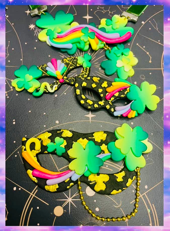 Four Leaf Clover Outline Polymer Clay Cutter 6 Sizes You Choose