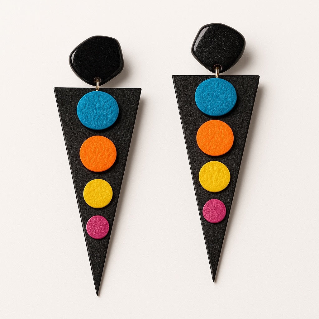 Pointy Triangle Polymer Clay Cutter 2 Styles and 2 Sizes You Choose Skinny or Wide