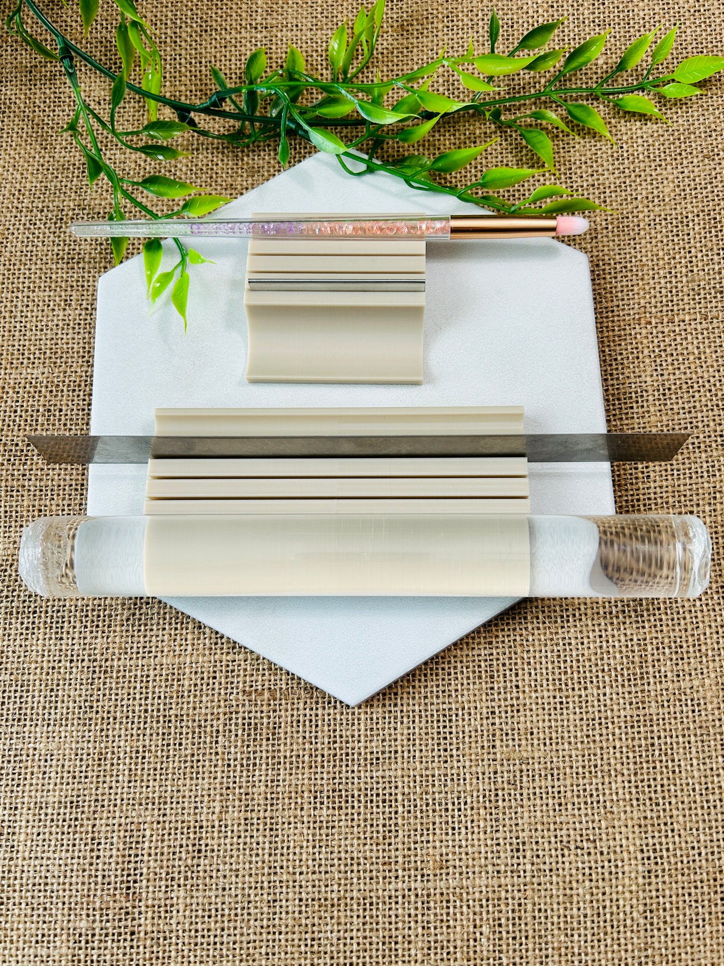 Clay Blade and Roller Holder