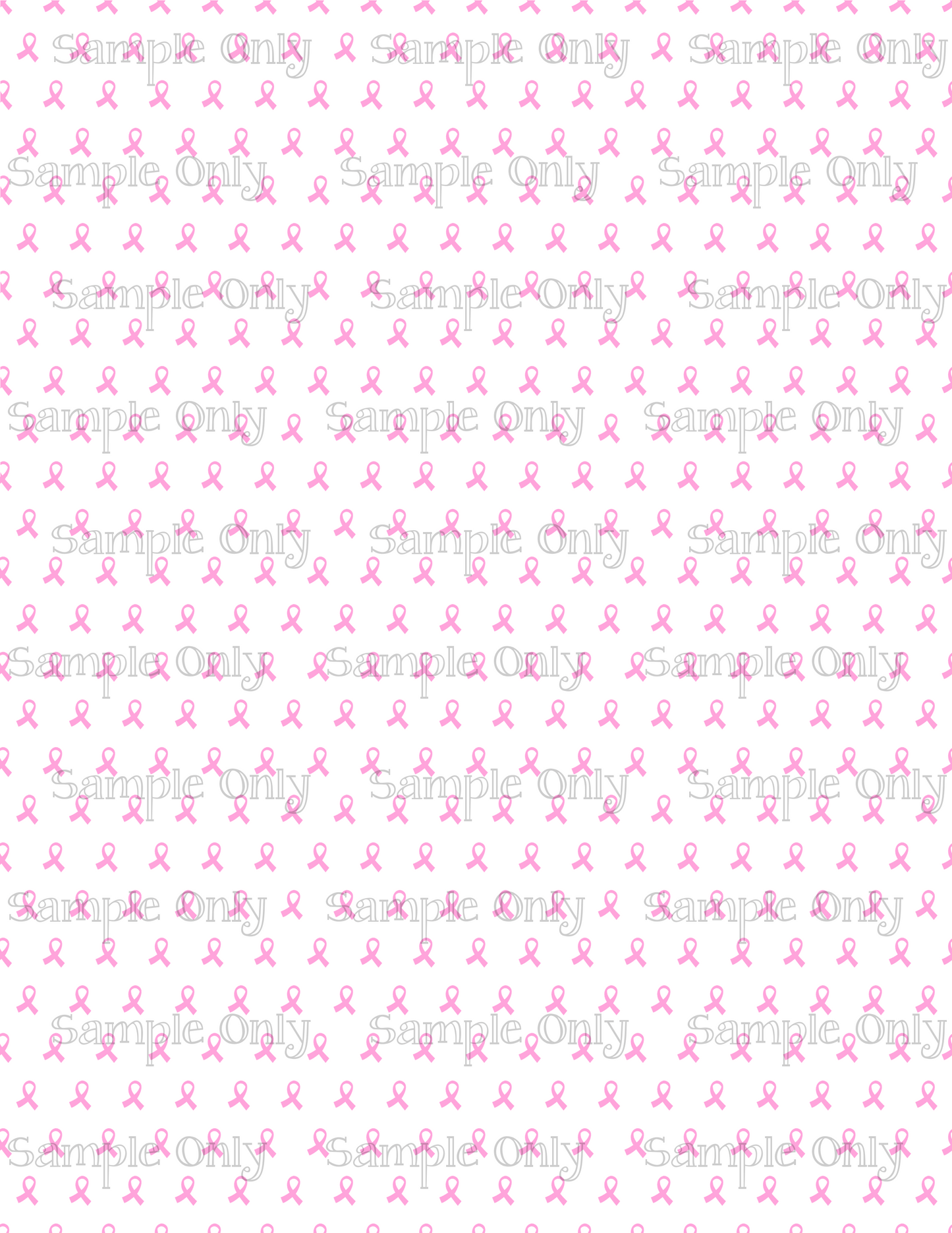 Breast Cancer Awareness Pattern Set-13 Image Sheet For Polymer Clay Transfer Decal DIGITAL FILE OR PRINTED