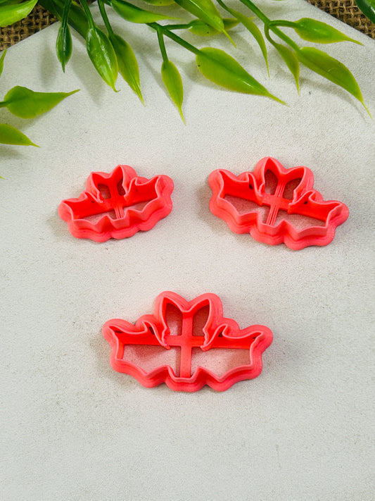 Jen's Cute Bat Shape Outline Polymer Clay Cutter 11 Sizes You Choose