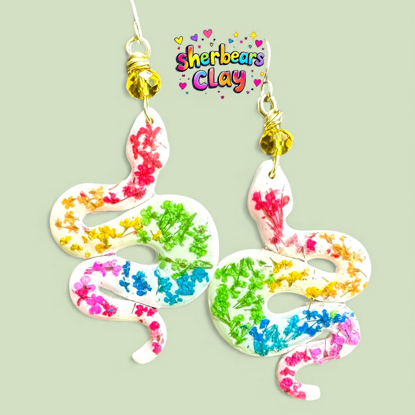 2Pc Snake E Mirrored Polymer Clay Cutter Set 4 Sizes Available You Choose