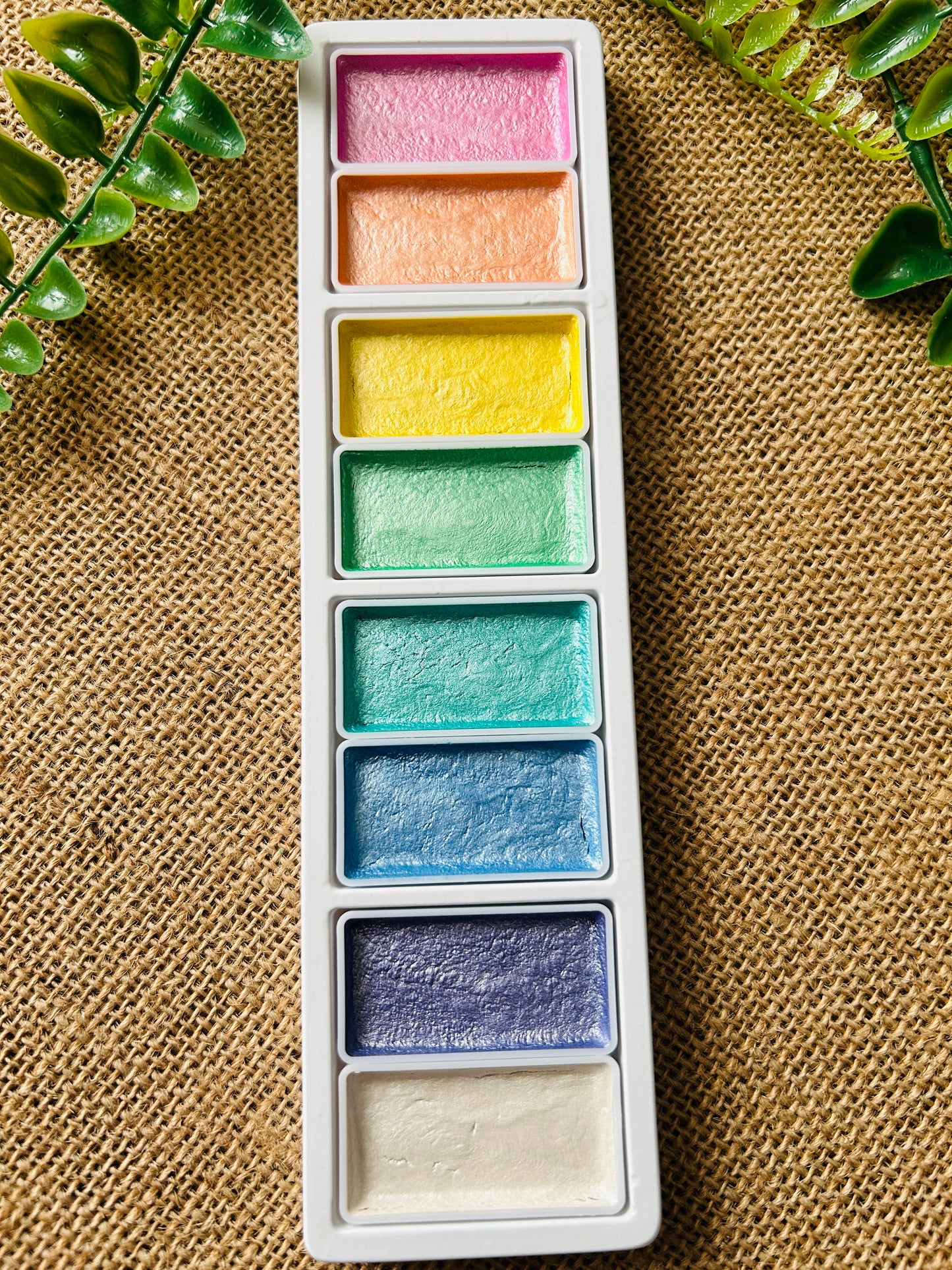 Metallic Fantasy Watercolor Cake Paint Sets 3 Options YOU Choose