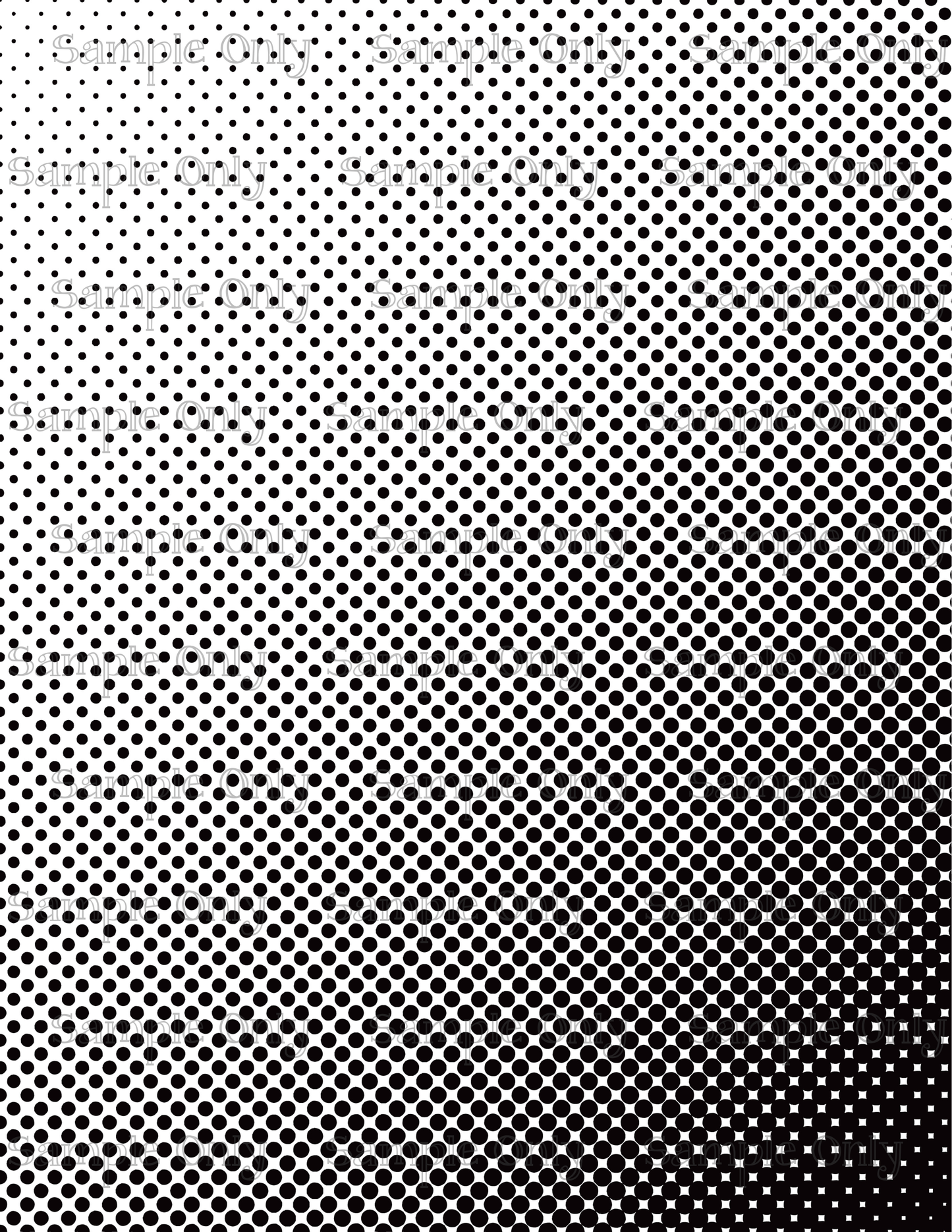 Comic Dots Pattern Image Sheet For Polymer Clay Transfer Decal DIGITAL FILE OR PRINTED