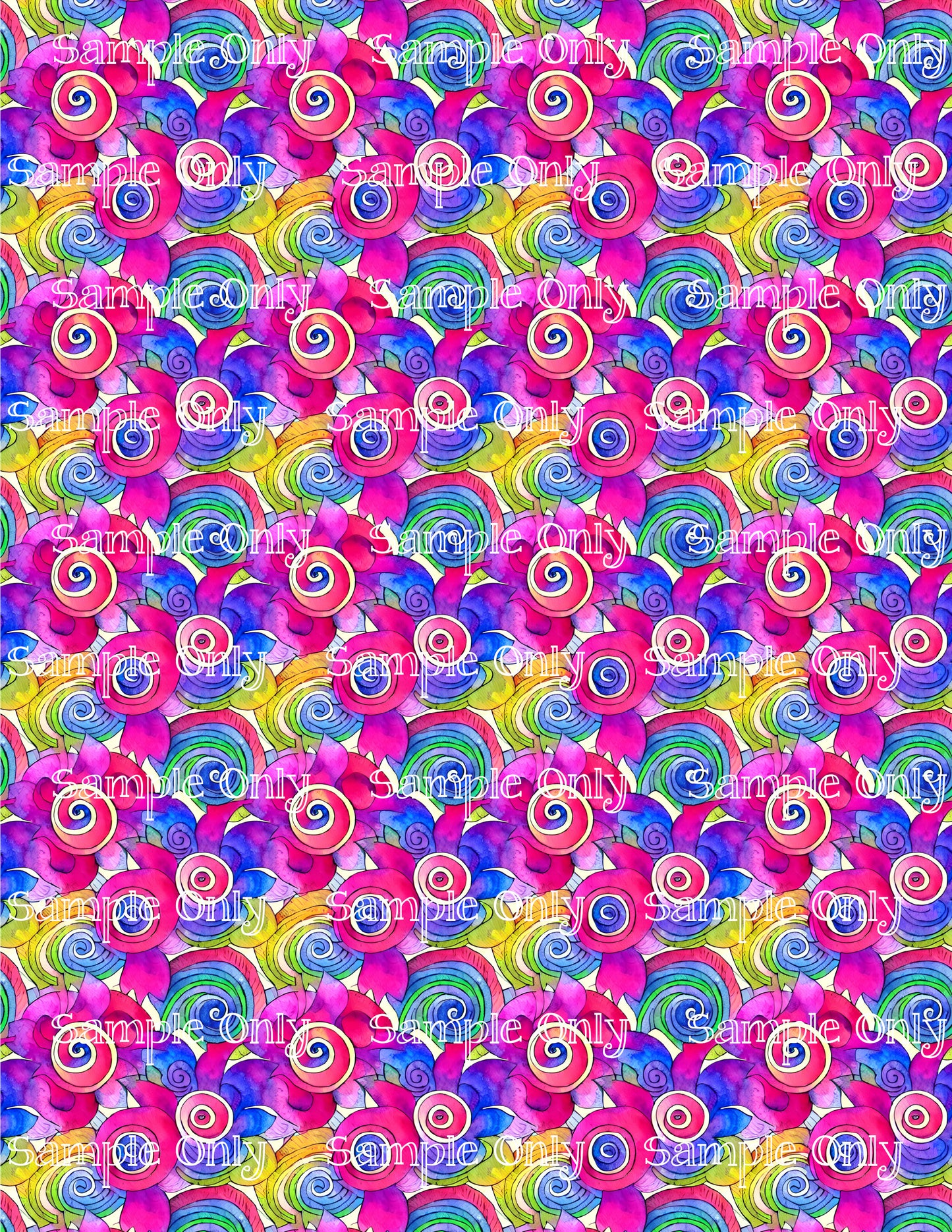 Funky Flowers Image Sheet For Polymer Clay Transfer Decal DIGITAL FILE OR PRINTED FFL08