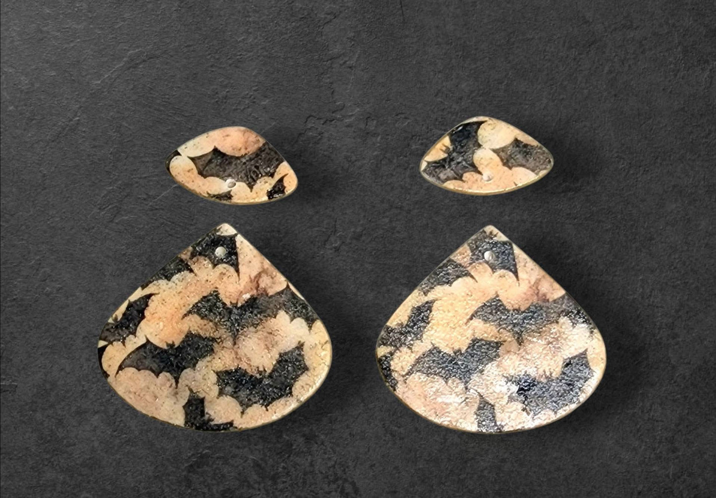 Fat Teardrop Outline Polymer Clay Cutter 7 Sizes You Choose