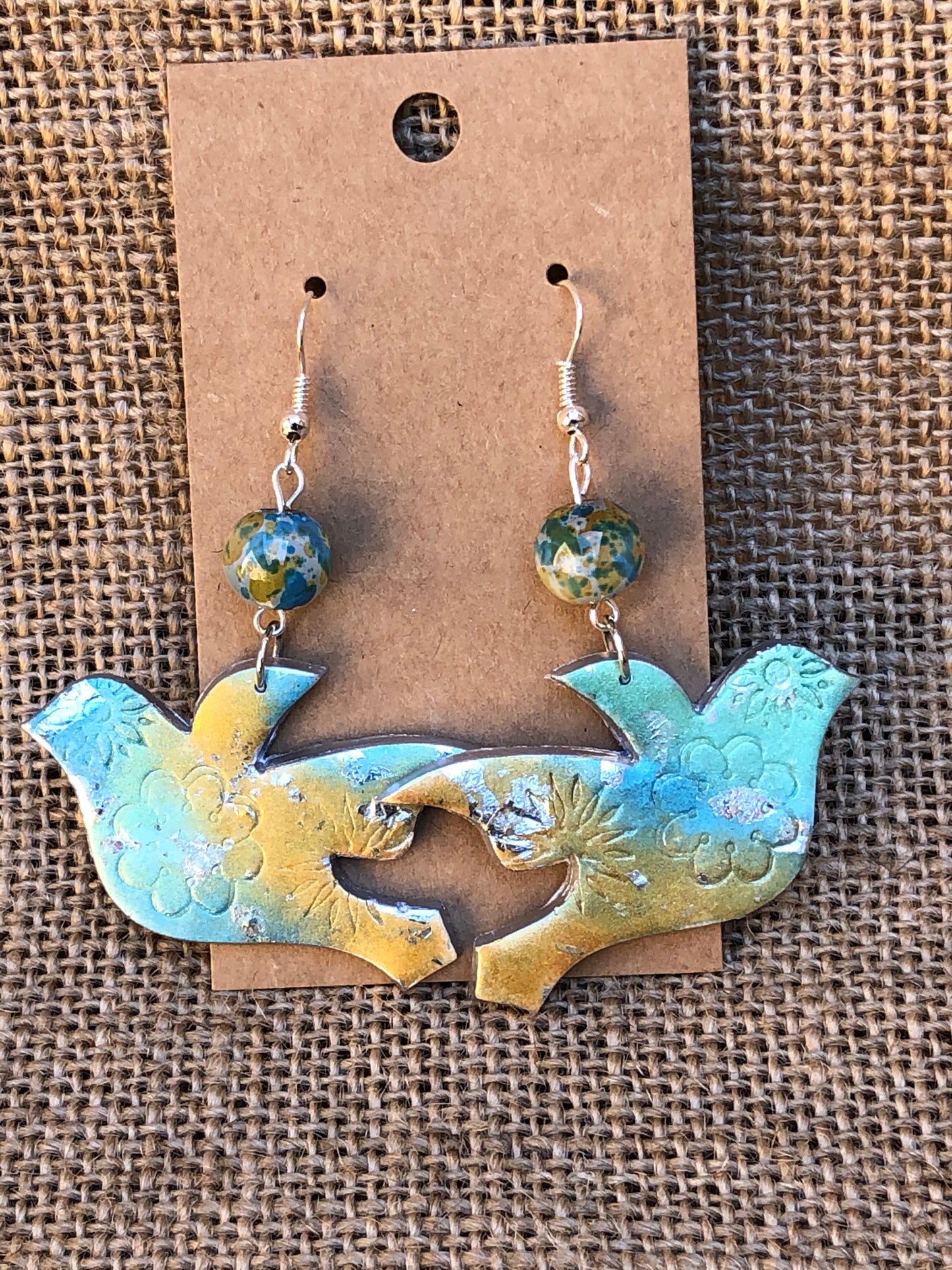 Boho Soaring Swallow Bird Dangle Earrings YOU CHOOSE