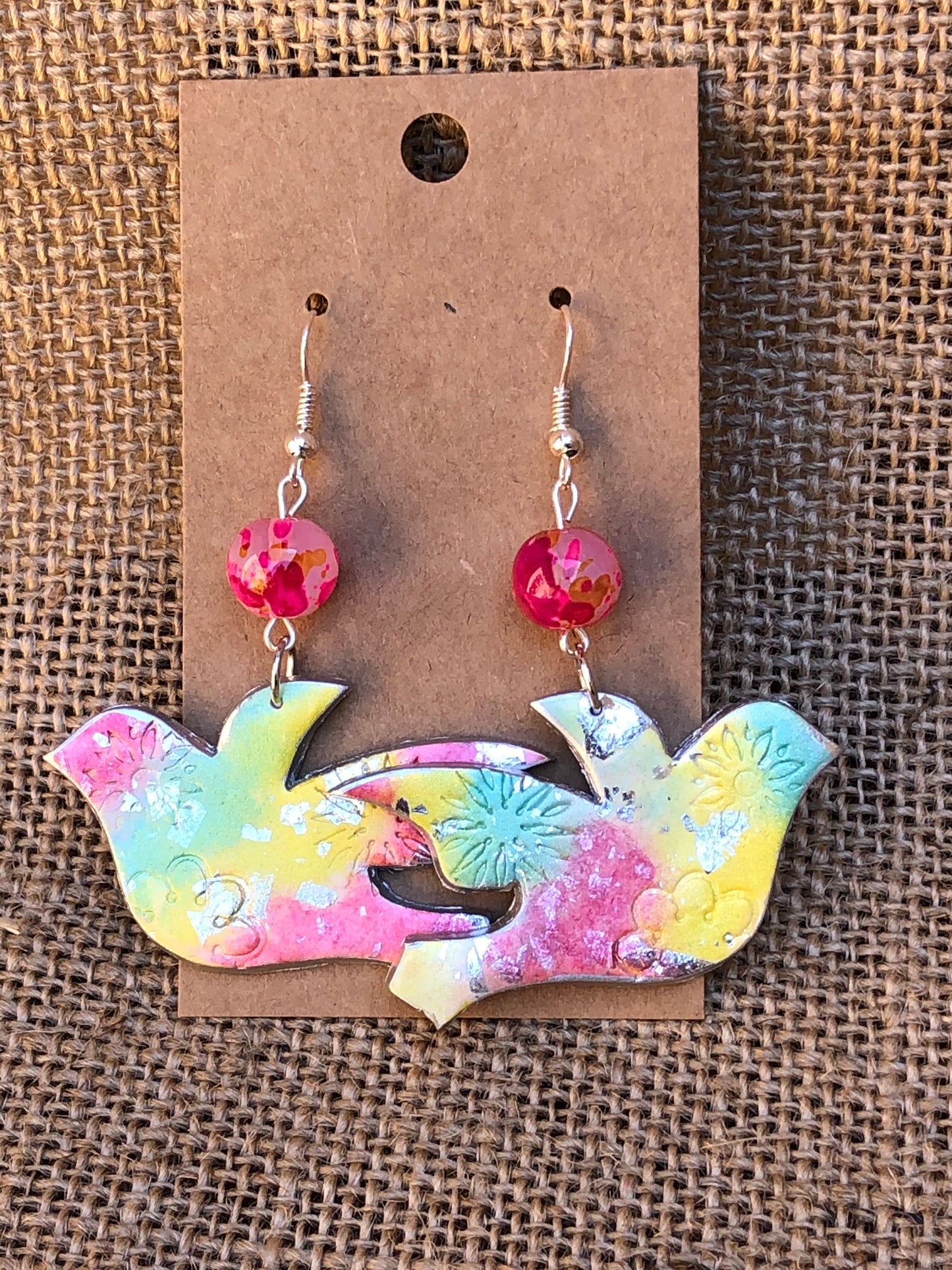 Boho Soaring Swallow Bird Dangle Earrings YOU CHOOSE