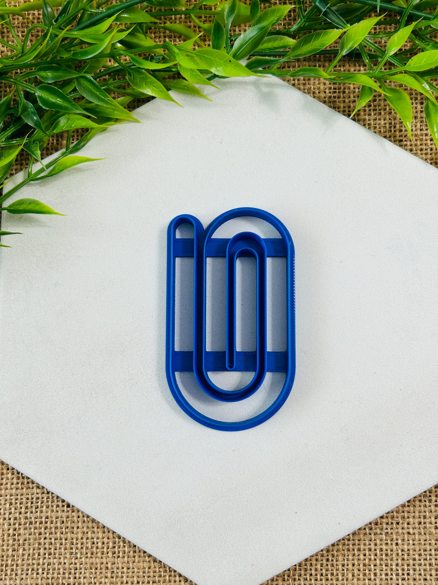 Paperclip Bookmark Polymer Clay Cutter