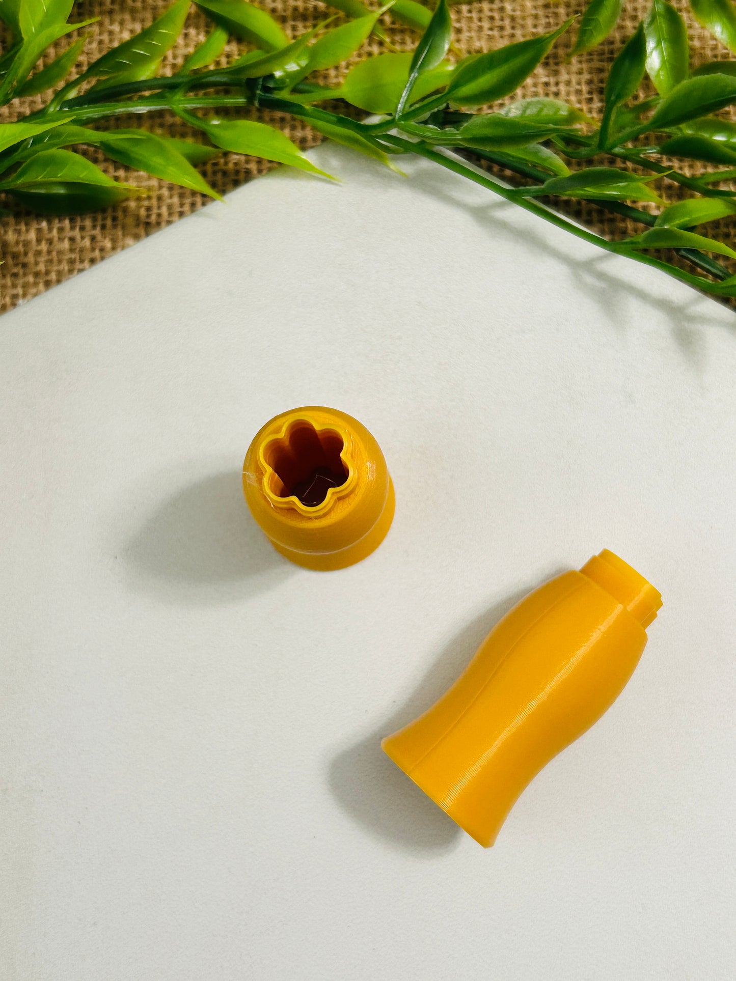 6 Petal Round Daisy Flower Outline Polymer Clay Micro Cutter 4 Sizes You Choose