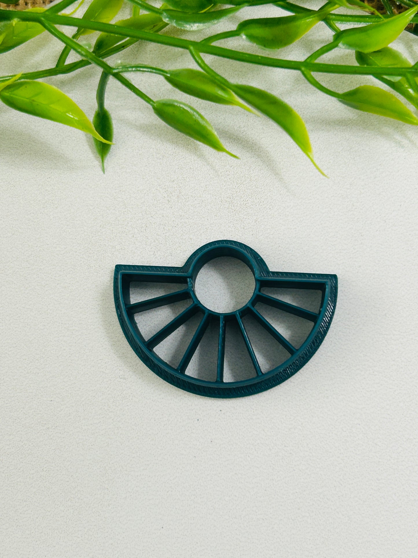 Sunburst Imprint Polymer Clay Cutter 6 Sizes You Choose