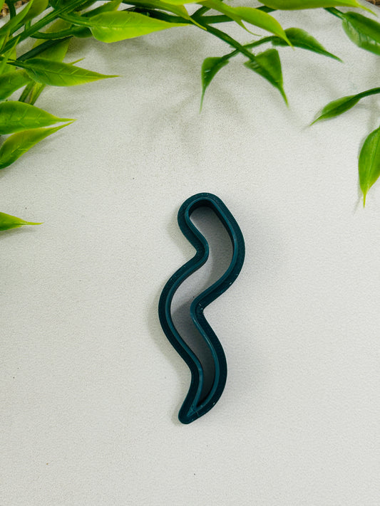 Tentacle Outline Polymer Clay Cutter 6 Sizes You Choose