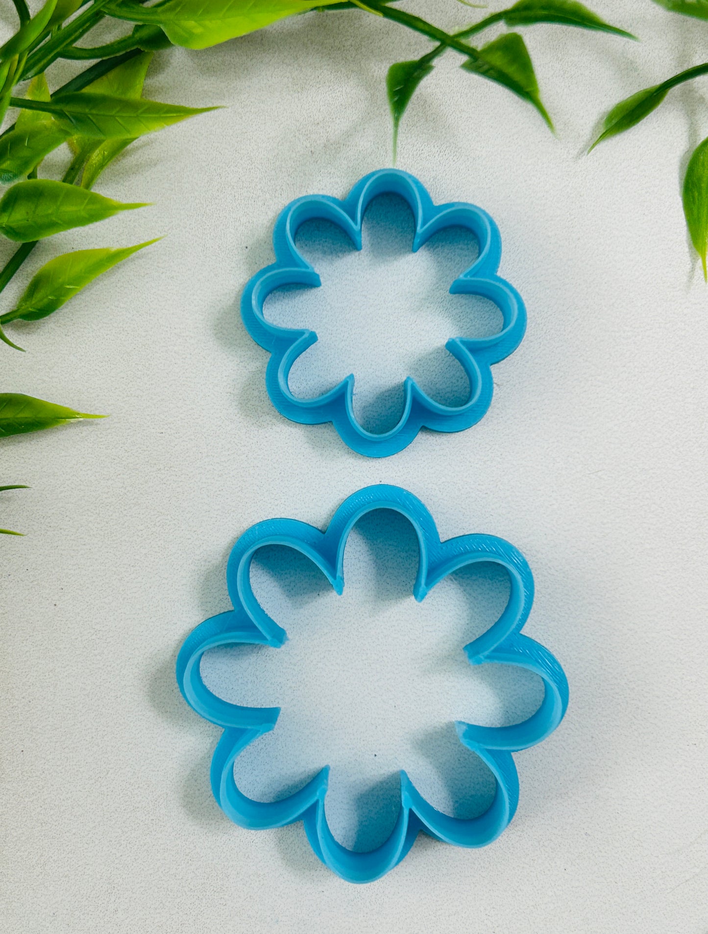 Loopy Flower Outline Polymer Clay Cutter 10 Sizes You Choose