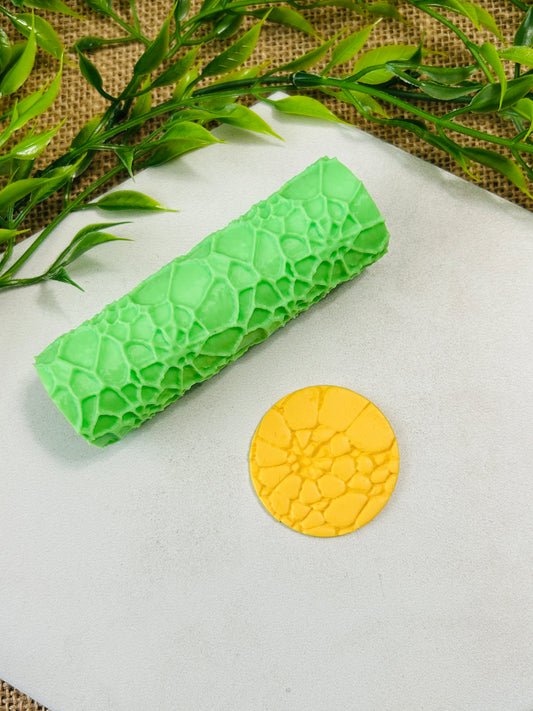 Stone Spiral Pattern Texture Roller For Polymer Clay