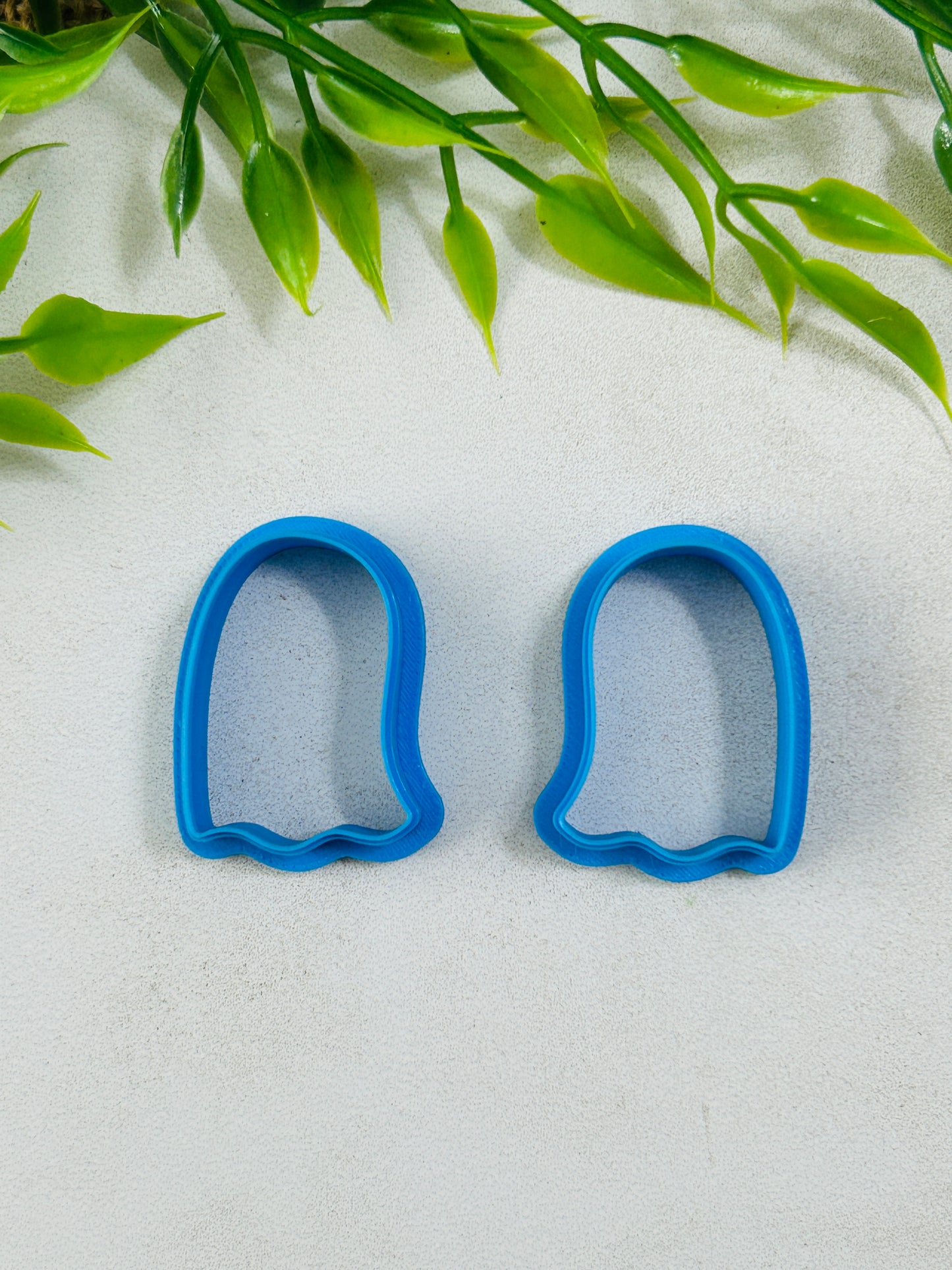 2pc Sweet Ghost Outline Cutter Set Polymer Clay Cutter 14 Sizes You Choose