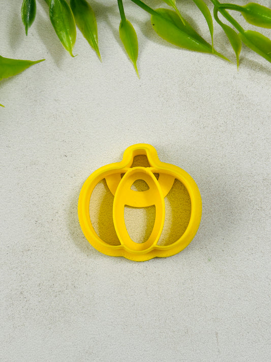Chubby Pumpkin Imprint Polymer Clay Cutter 10 Sizes You Choose