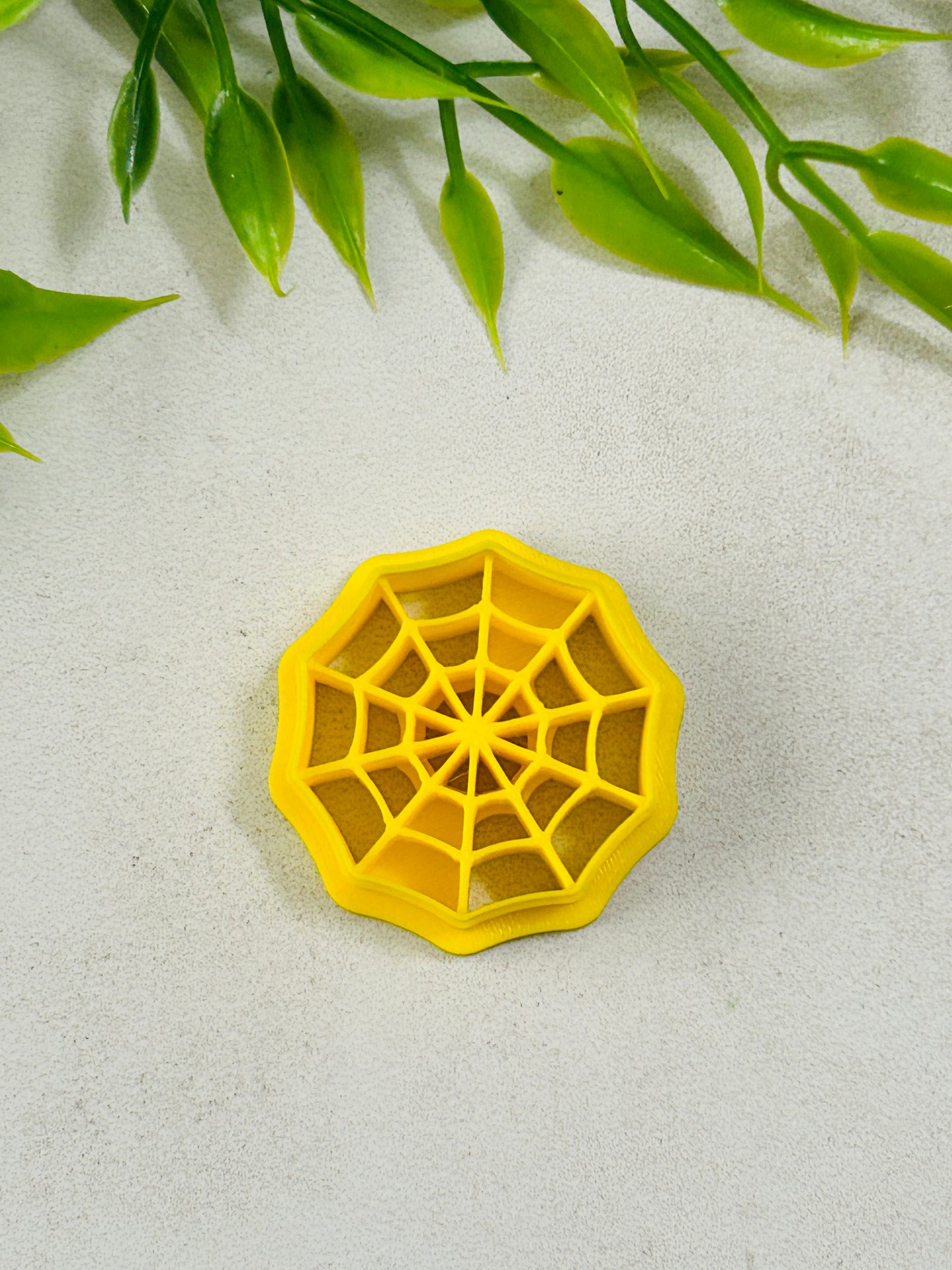 Spiderweb Imprint Polymer Clay Cutter 8 Sizes You Choose