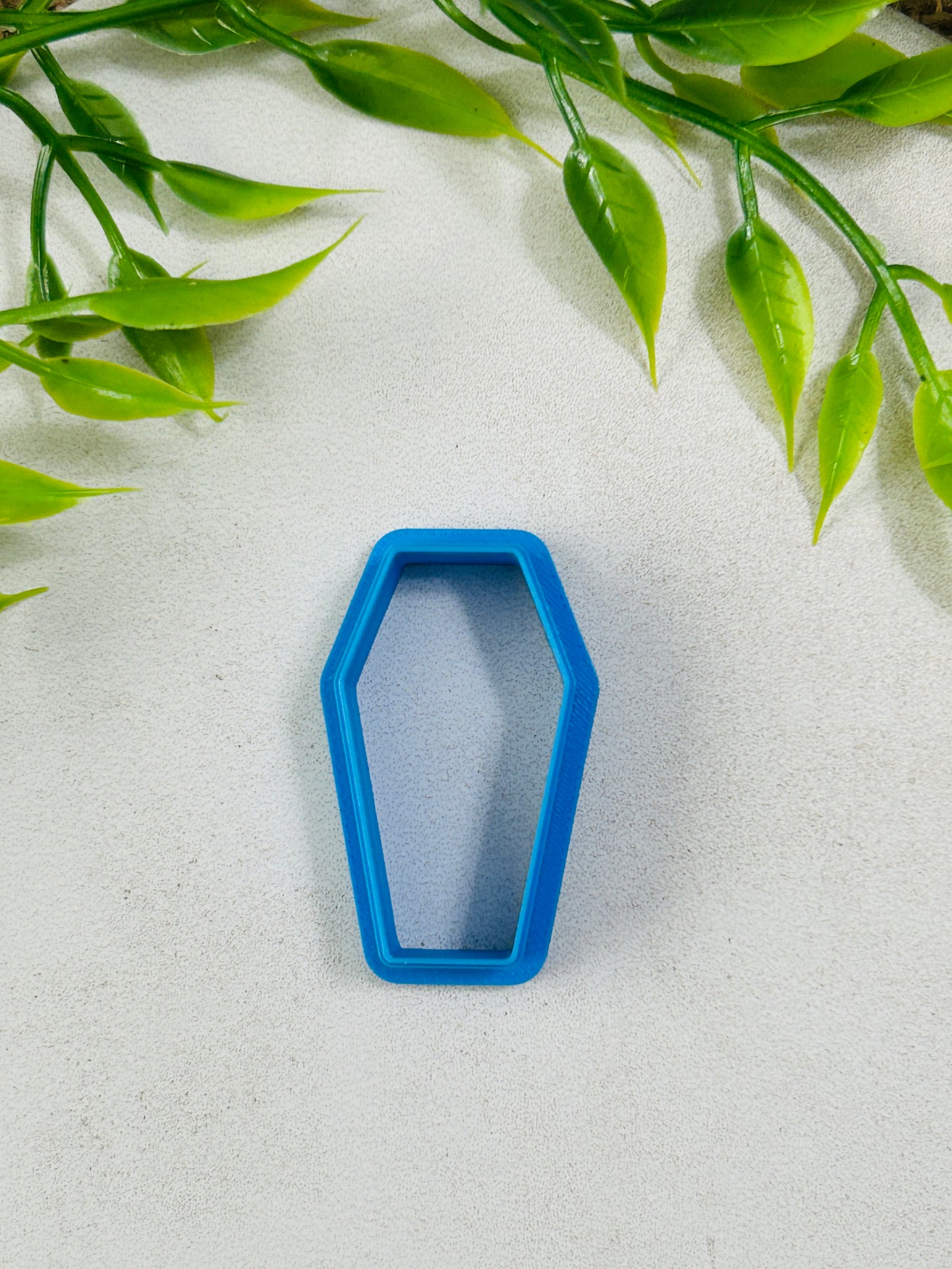 Coffin Outline Polymer Clay Cutter 14 Sizes You Choose