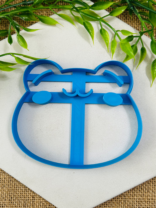 Sweet Frog Trinket Dish or Coaster Imprinted Polymer Clay Cutter