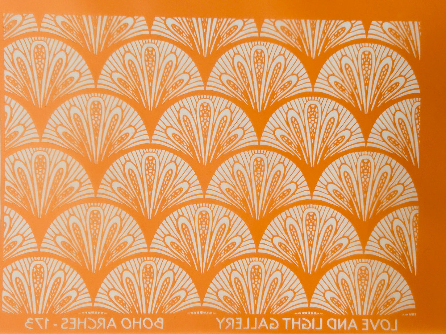 Boho Arches Silk Screen For Polymer Clay SS343