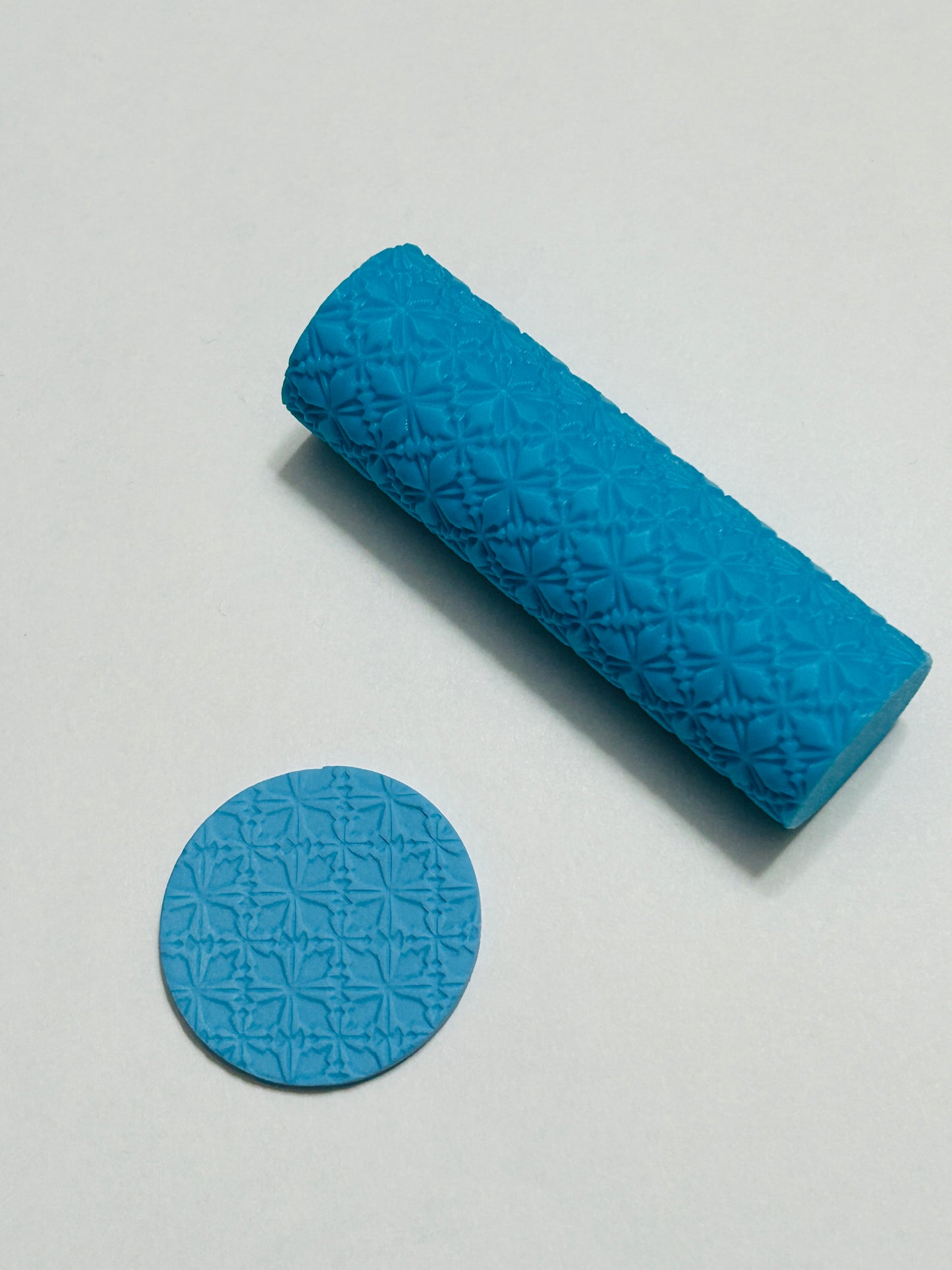 Moroccan Tiles Style 2 Pattern Texture Roller For Polymer Clay