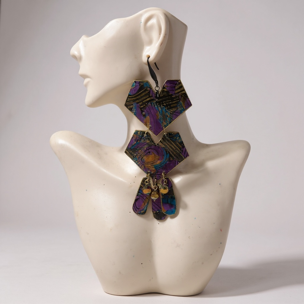 Stylish Geometric Heart V Polymer Clay Cutter 10 Sizes You Choose