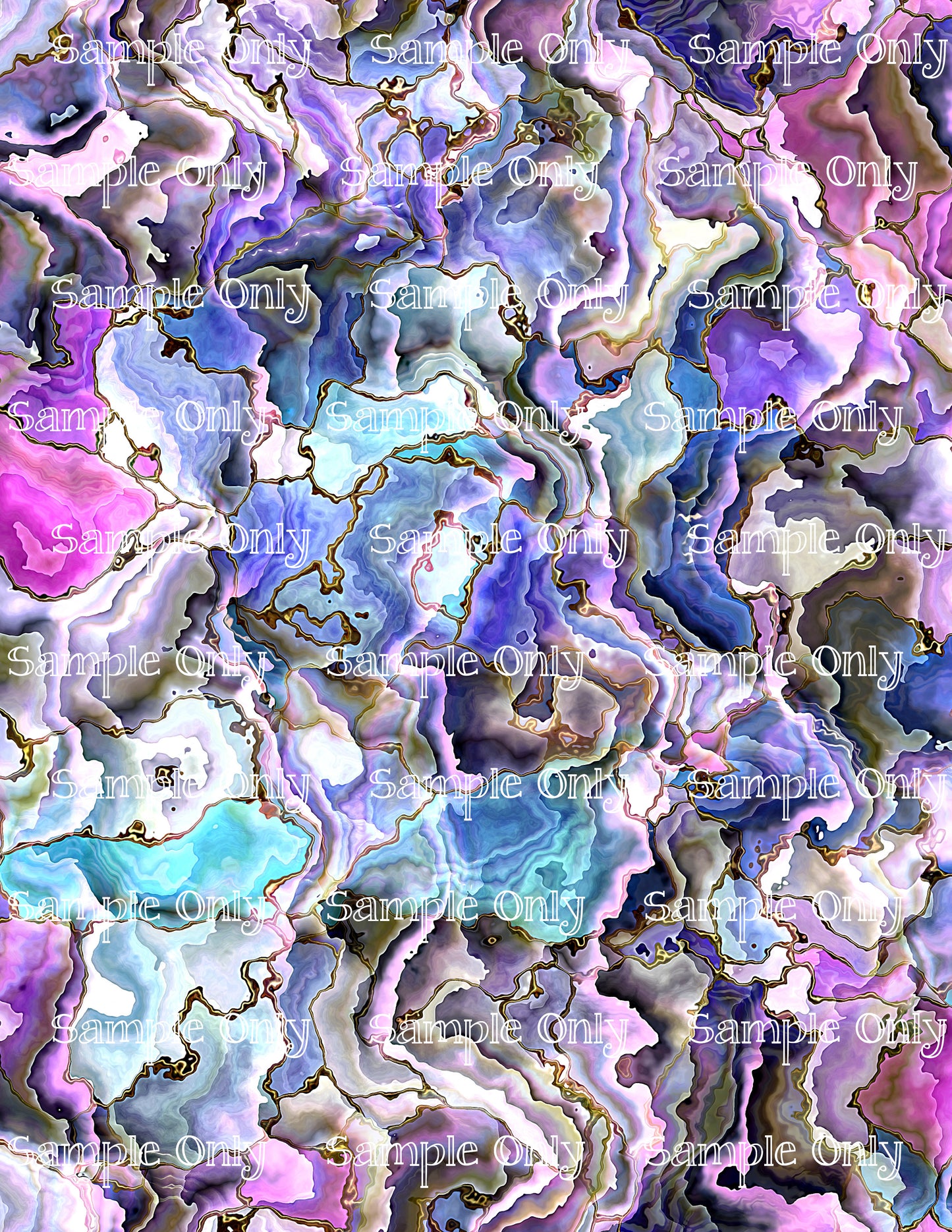 Colorful Oyster Shell Faux Abalone Seashell Pattern Image Sheet For Polymer Clay Transfer Decal DIGITAL FILE OR PRINTED OS07