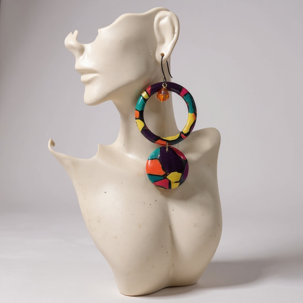 Round Cut Out Open Center Polymer Clay Cutter 5 Sizes You Choose