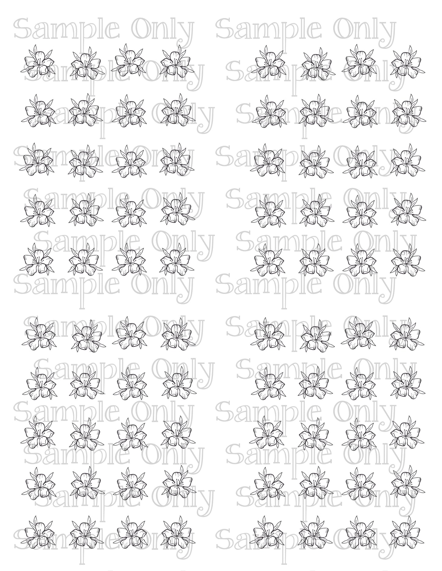 Cherry Blossom DIGITAL OR PRINTED Image Transfer Sheet For Polymer Clay