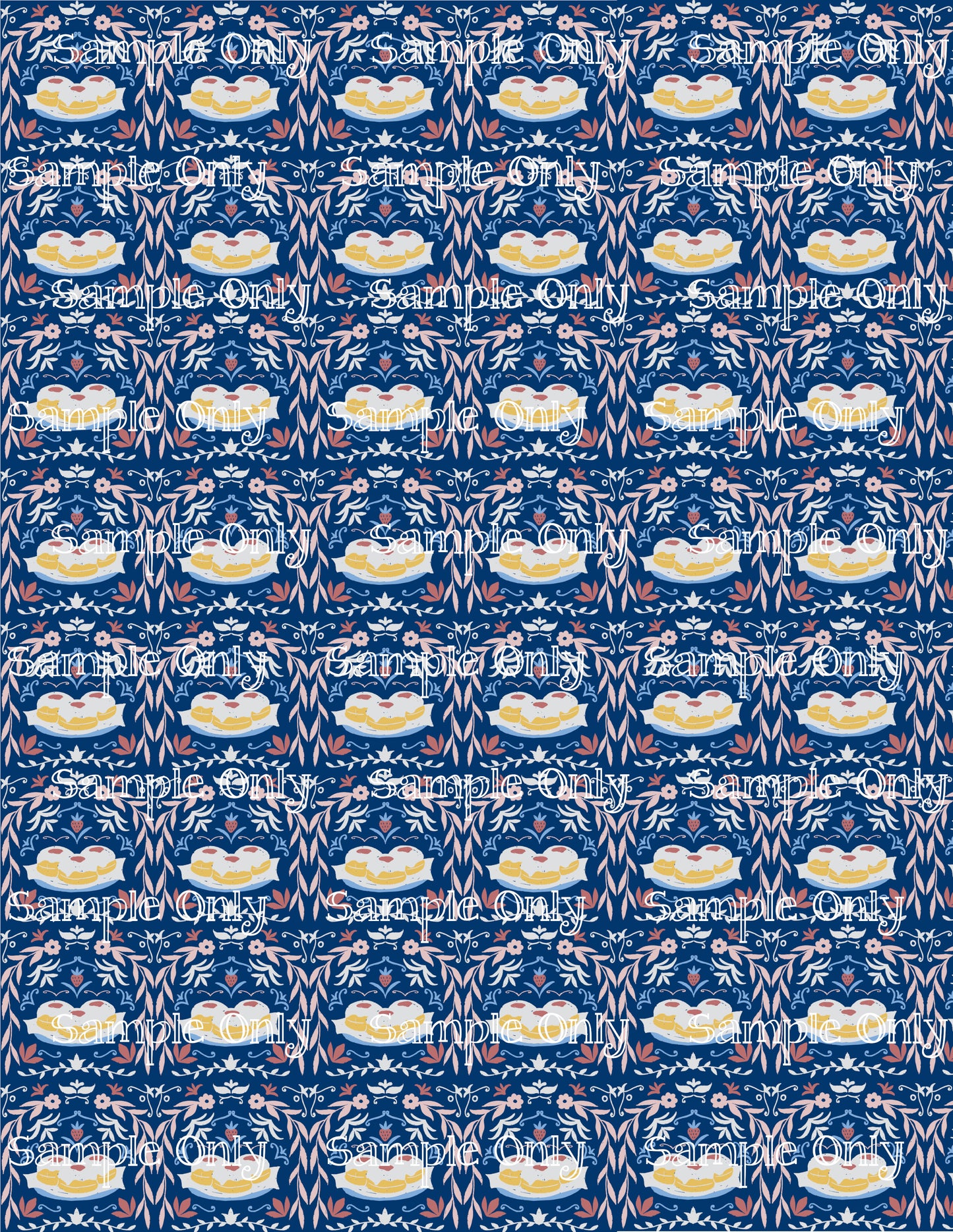 Hanukkah Pattern 56 Image Sheet For Polymer Clay Transfer Decal DIGITAL FILE OR PRINTED