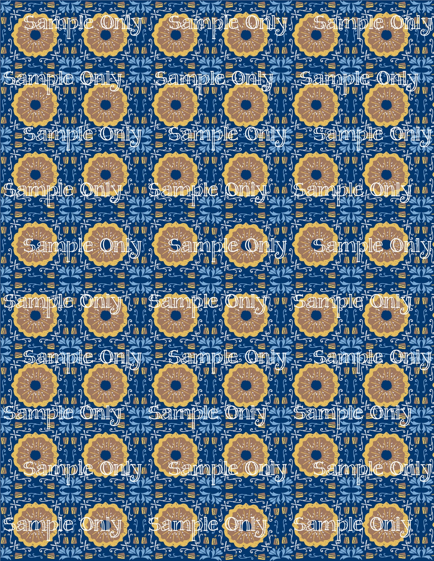 Hanukkah Pattern 57 Image Sheet For Polymer Clay Transfer Decal DIGITAL FILE OR PRINTED