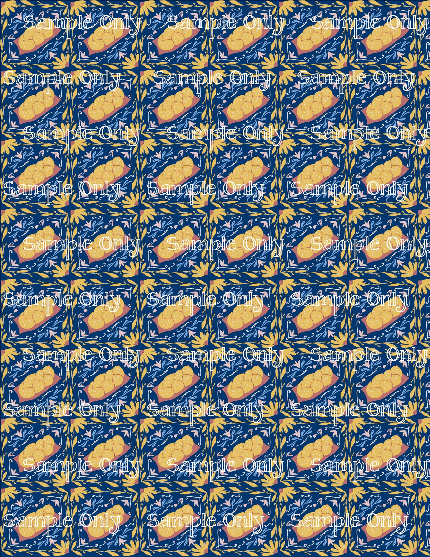 Hanukkah Pattern 58 Image Sheet For Polymer Clay Transfer Decal DIGITAL FILE OR PRINTED