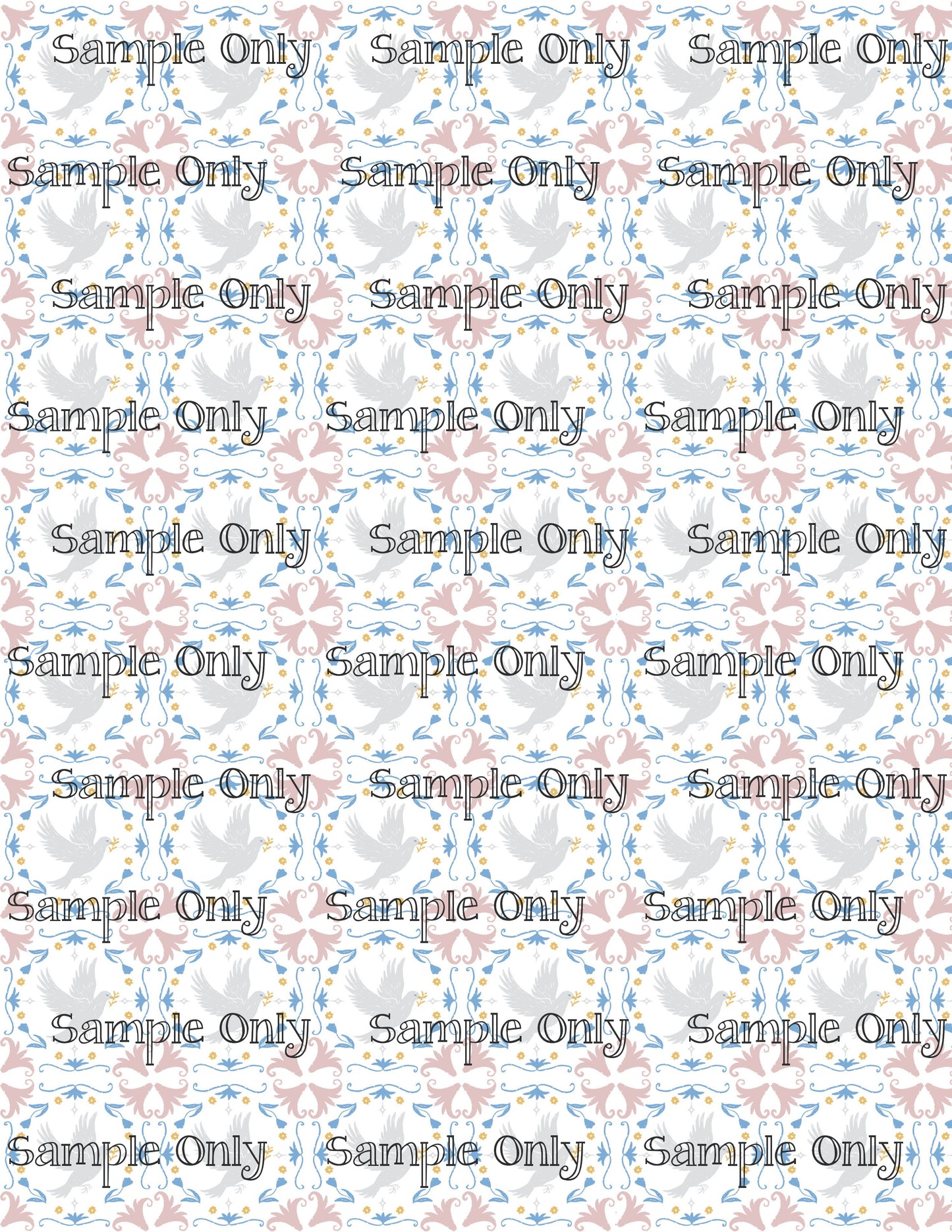 Hanukkah Pattern 98 Image Sheet For Polymer Clay Transfer Decal DIGITAL FILE OR PRINTED