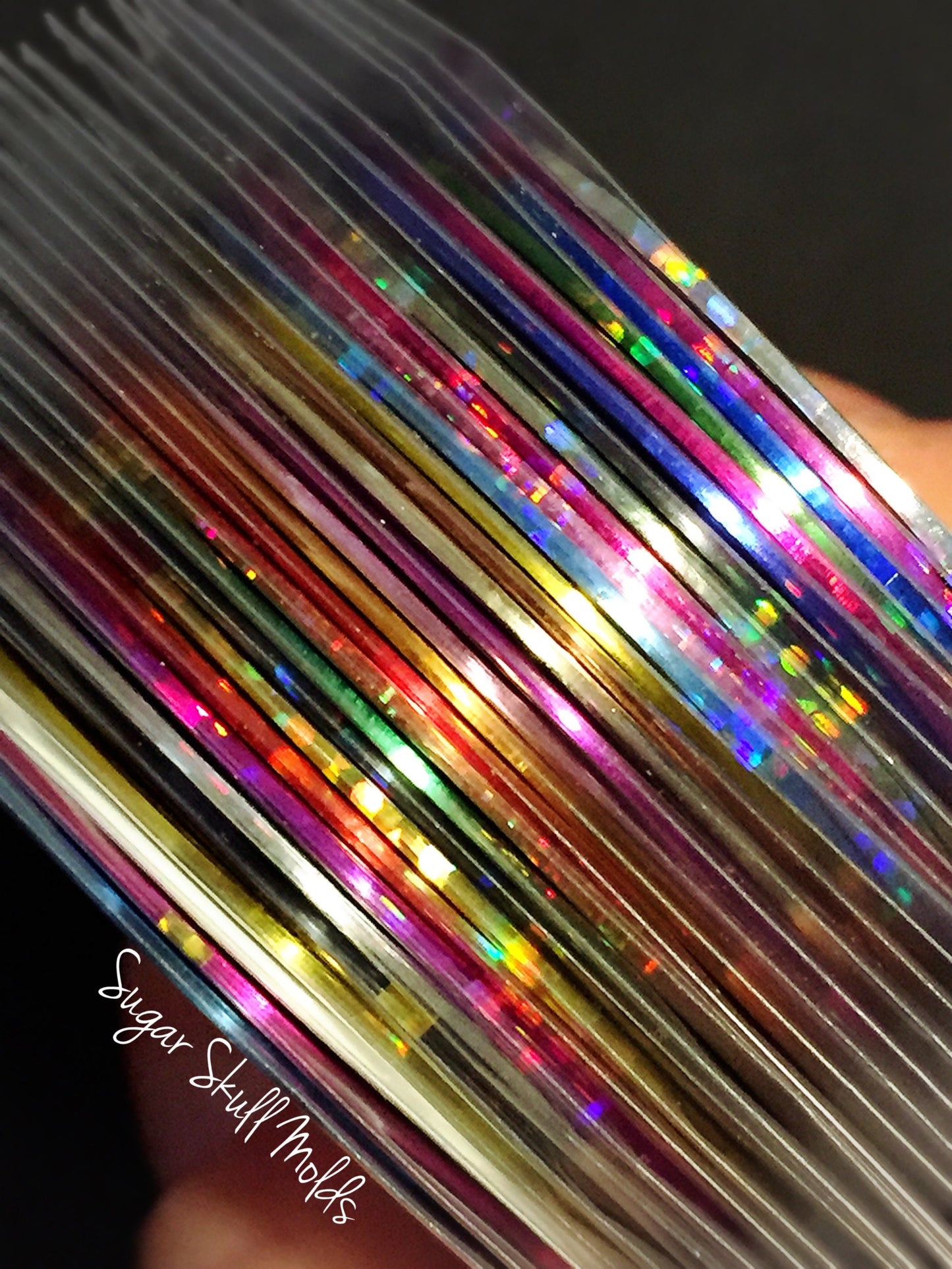 10pcs Thin Metallic Striping Tape For Resin Crafts Polymer Clay Mixed Media