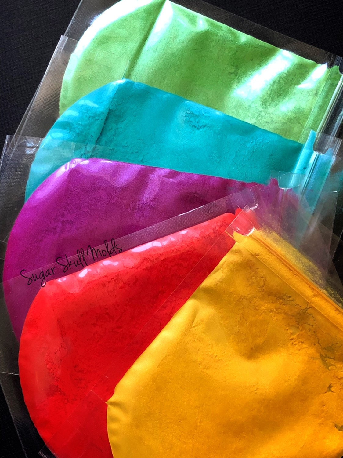 5pc 10 Gram Carnival Shimmer Craft Mica Pigment Powders Craft Resin Polymer Clay
