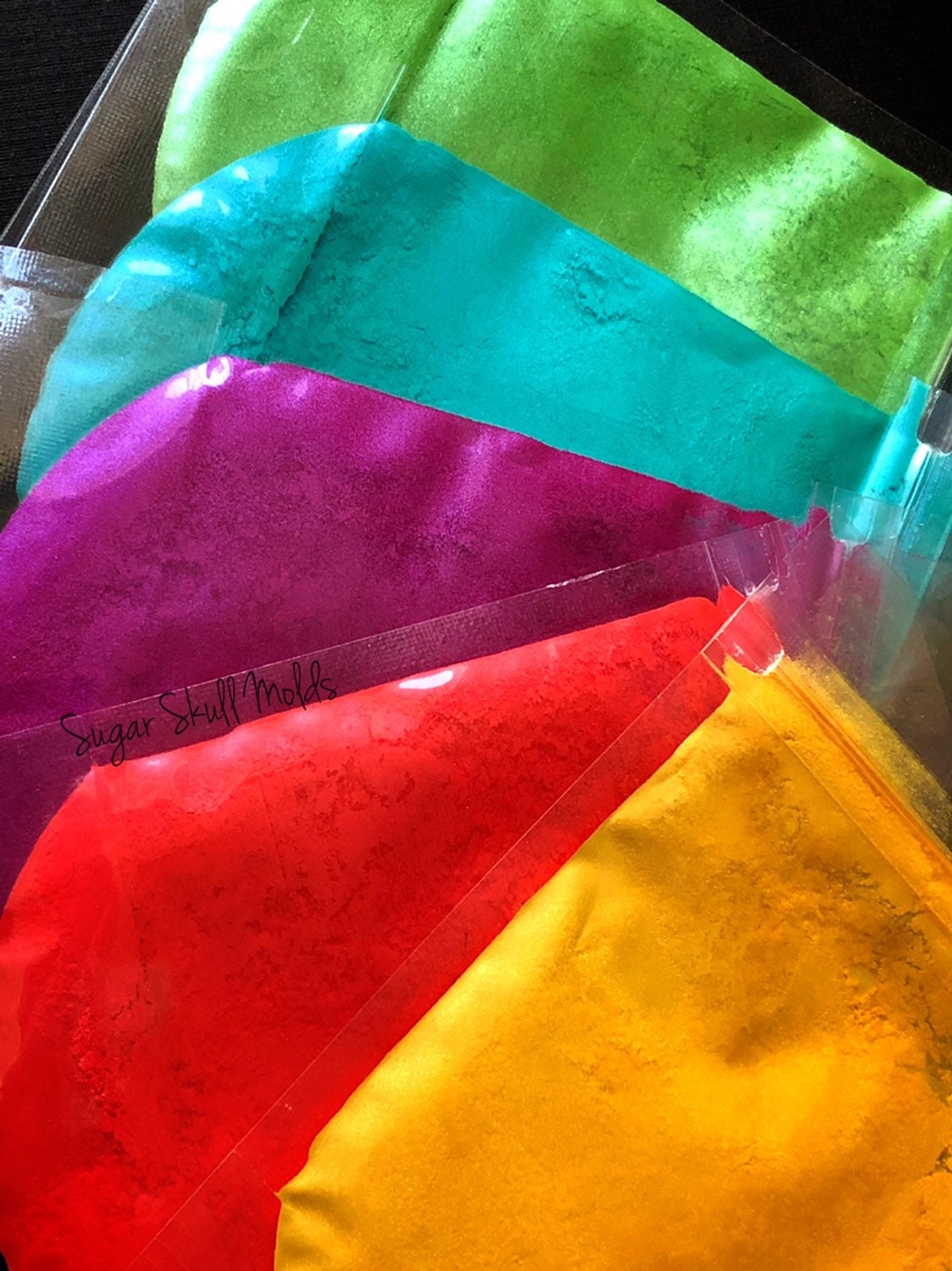 5pc 10 Gram Carnival Shimmer Craft Mica Pigment Powders Craft Resin Polymer Clay