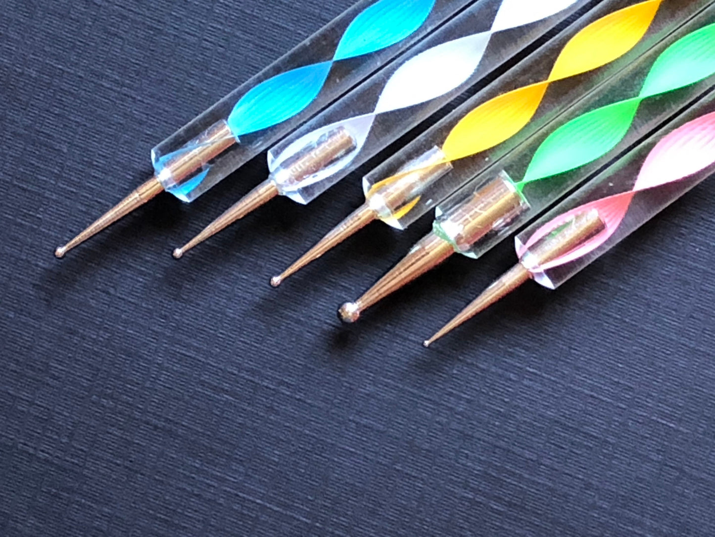 5pc Double Sided Dotting Tool For Painting Mandala Dot Art Rock Painting Polymer Clay