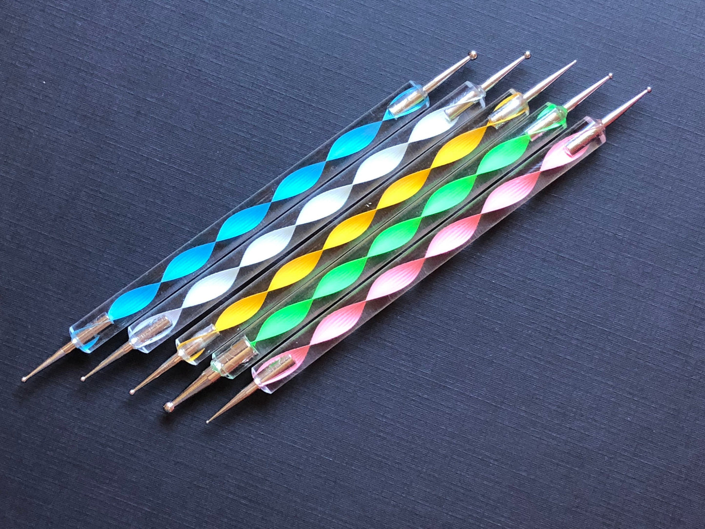 5pc Double Sided Dotting Tool For Painting Mandala Dot Art Rock Painting Polymer Clay