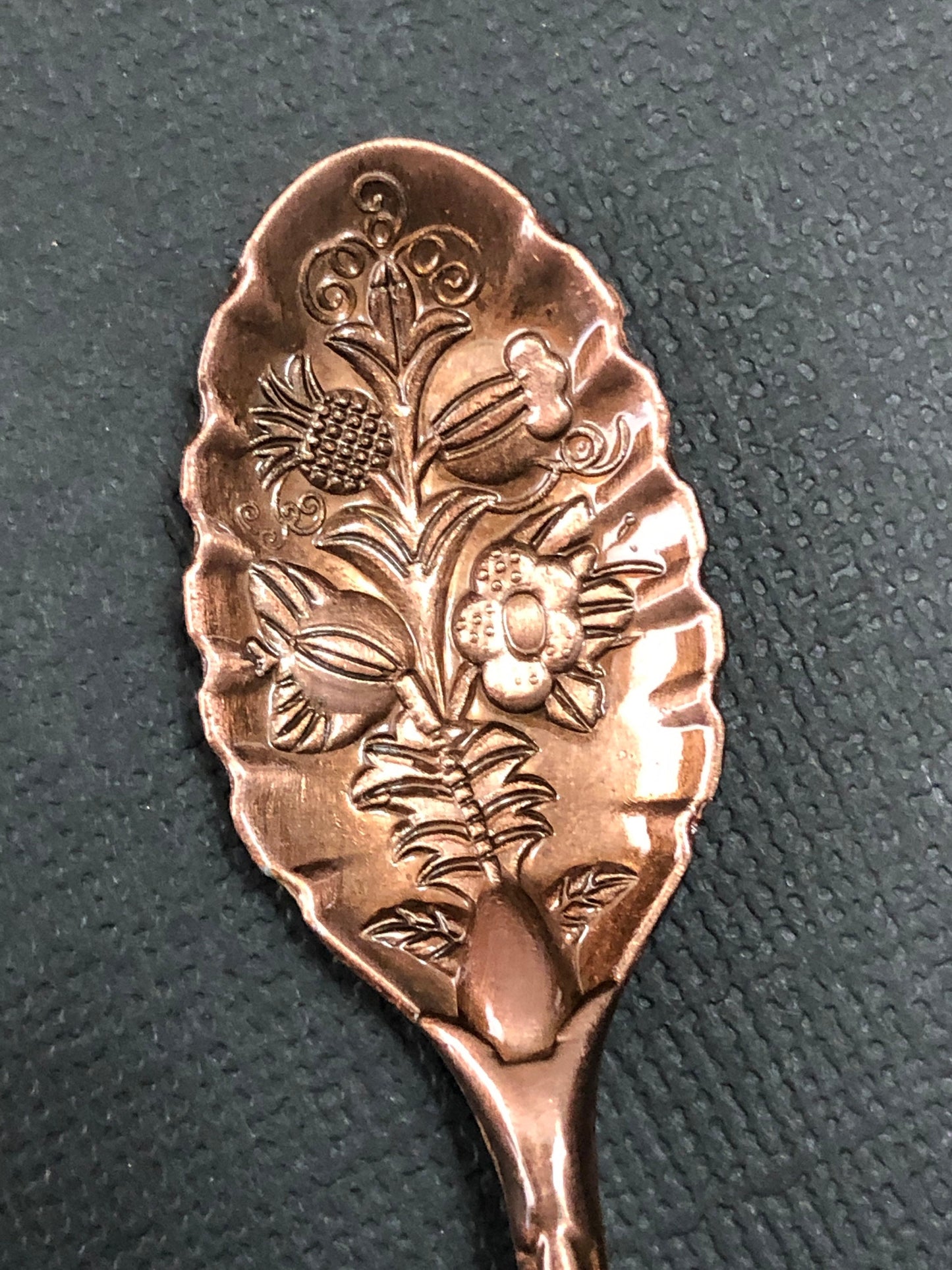 Fancy Ornate Metal and Jewel Spoon Scoop For Powder Pigment Glitter YOU CHOOSE From 5 Colors
