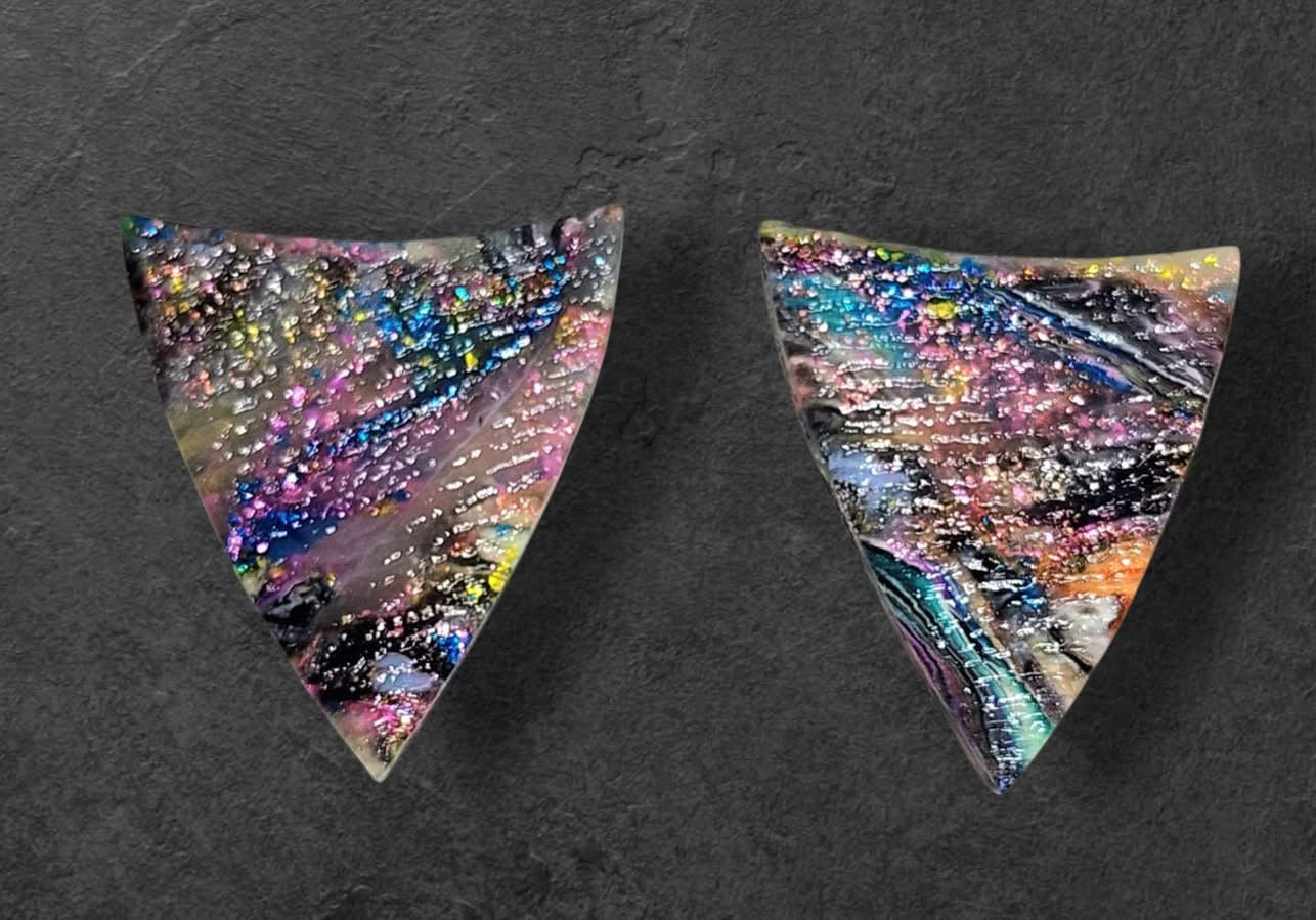 Concave Triangle Outline Polymer Clay Cutter 6 Sizes You Choose