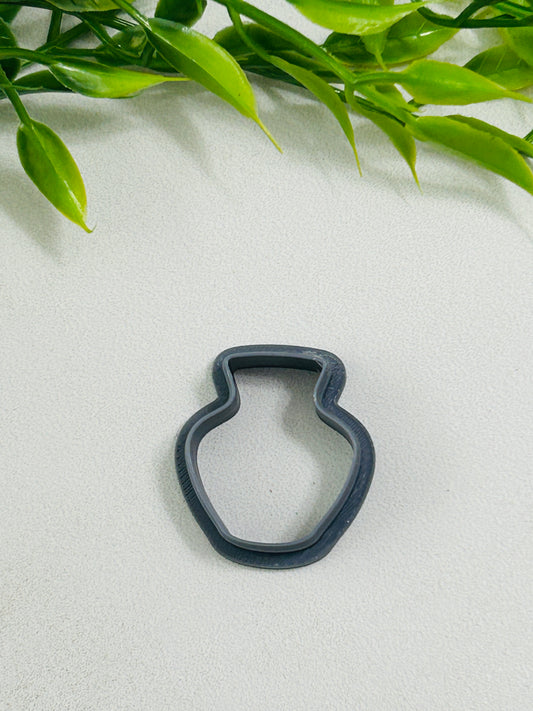 Fat Vase Outline Polymer Clay Cutter 6 Sizes You Choose