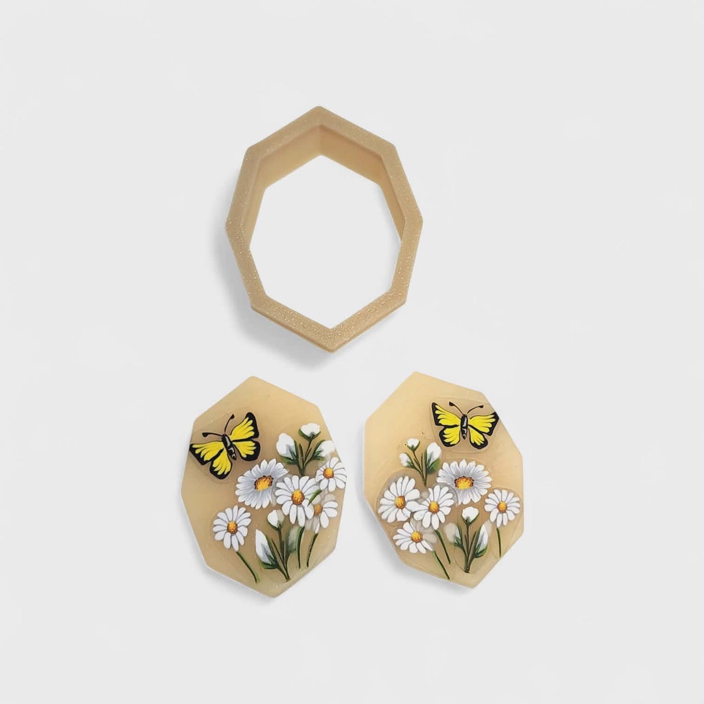 Long Octagon Outline Polymer Clay Cutter 6 Sizes You Choose