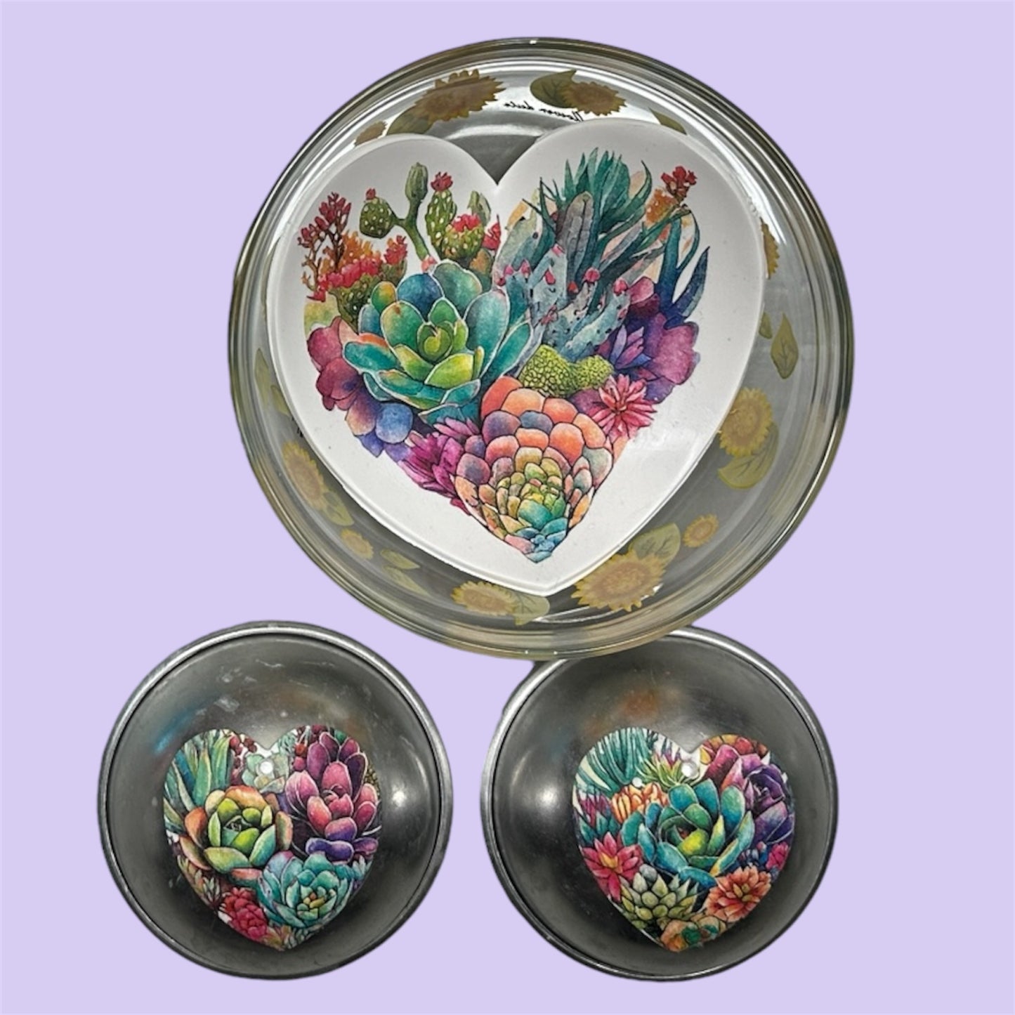 Heart Trinket Dish Or Ornament Polymer Clay Cutter 2 Sizes Available