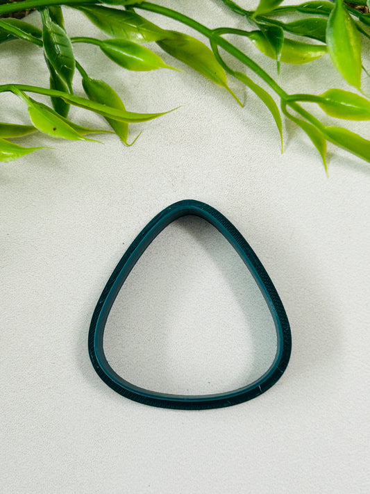 Rounded Triangle Outline Polymer Clay Cutter 6 Sizes You Choose